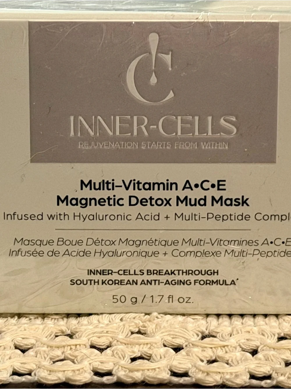 Multi-Vitamin A·C·E Magnetic Detox Mud Mask — White